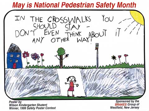 1999 Winner B.R.A.K.E.S. Traffic Safety Poster Contest